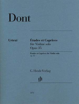 Dont, J: Études et Caprices op. 35