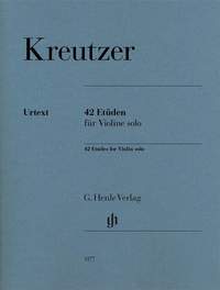 Kreutzer, R: 42 Etüden