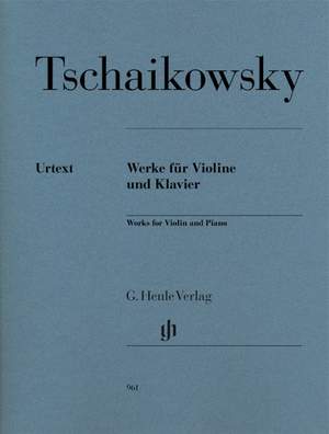 Tchaikovsky, P I: Works for Violin and Piano