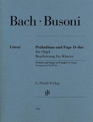 Bach/Busoni: Prelude and Fugue in D major
