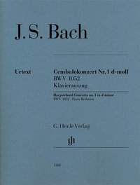 Bach, J S: Harpsichord Concerto no. 1 in d minor BWV 1052