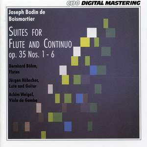 Boismortier: Suites for Flute & Continuo, Op. 35 Nos. 1-6