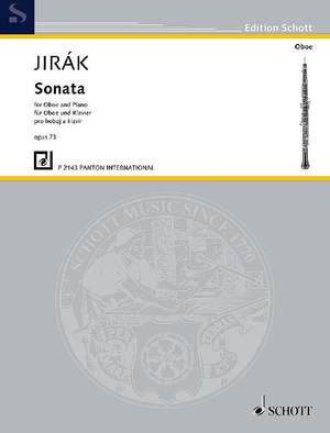 Jirák, K B: Sonata op. 73