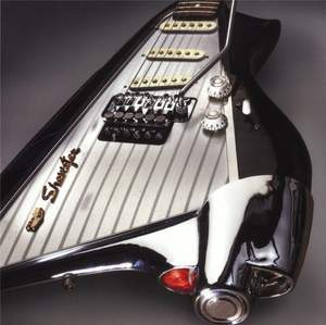 Chevvy Showster Electric Guitar Greetings Card