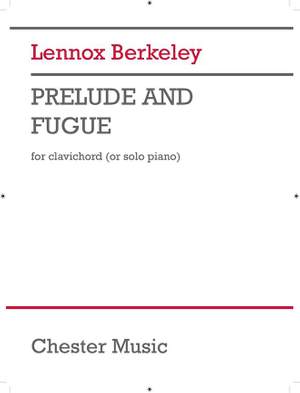 Lennox Berkeley: Prelude and Fugue for Clavichord Op.55 No.3