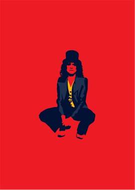 Pop Art Marc Bolan Greetings Card
