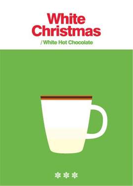 Merry Little White Hot Chocolate Card