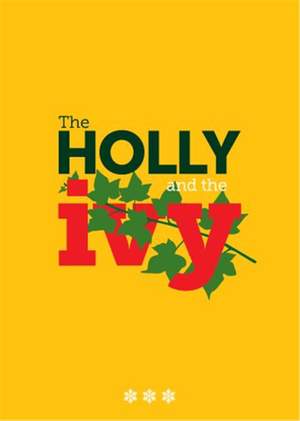 Merry Little Holly Ivy Yellow Card