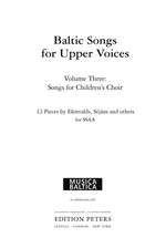 Various: Baltic Songs for Upper Voices - Vol 3 Product Image
