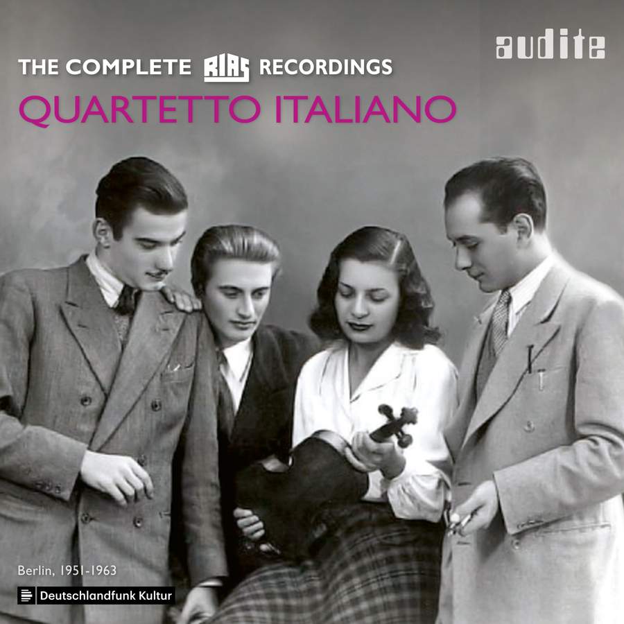 Quartetto Italiano The Complete Rias Recordings Audite Audite 3 Cds Or Download Presto Classical