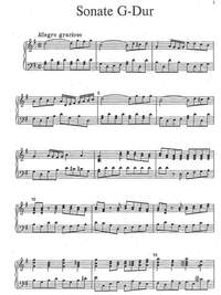 Wolf, Hugo: Sonata G major for piano solo