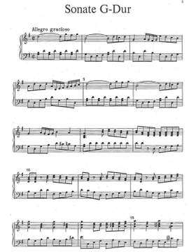 Wolf, Hugo: Sonata G major for piano solo
