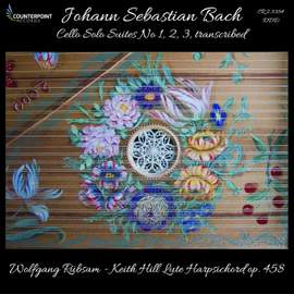 Bach: Cello Suites Nos. 1-3, BWV 1007-1009 (Arr. W. Rübsam for Lute-Harpsichord)