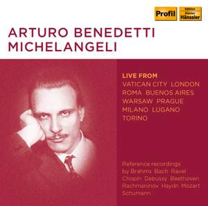 Arturo Benedetti Michelangeli: Live From Vatican City