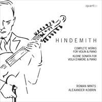 Hindemith: Complete Works for Violin and Piano