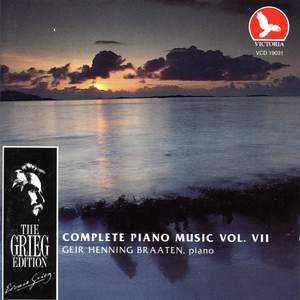 Edvard Grieg: Complete Piano Music, Vol 7