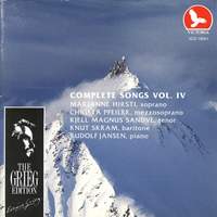 Edvard Grieg Complete Songs, Vol. 4