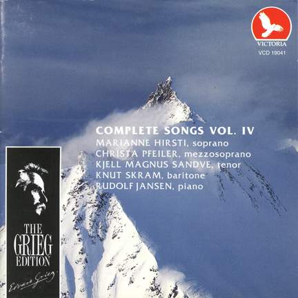 Edvard Grieg Complete Songs, Vol. 4
