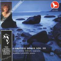 Edvard Grieg Complete Songs, Vol. 3