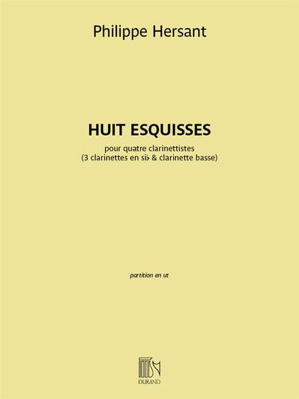 Philippe Hersant: Huit esquisses