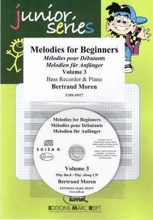 Bertrand Moren: Melodies For Beginners - Volume 3