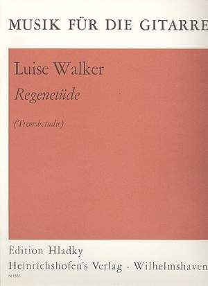 Luise Walker: Regenetüde