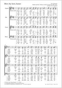 Cornish: Blow thy horn, hunter D major