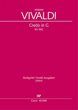 Vivaldi: Credo in G RV592