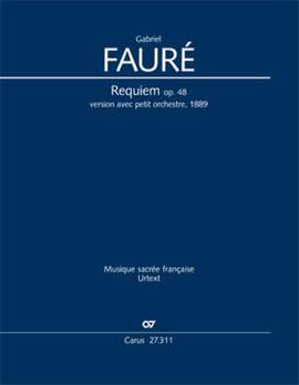 Fauré: Requiem. Version for small orchestra