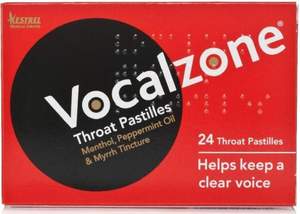 Vocalzone Throat Pastilles (24 Pastilles)