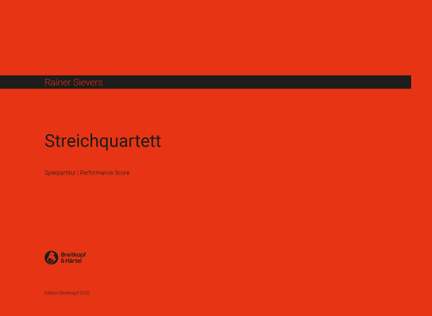 Rainer Sievers: String Quartet