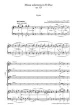 Beethoven, Ludwig van: Missa solemnis op. 123 Product Image