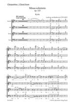 Beethoven, Ludwig van: Missa solemnis op. 123 Product Image