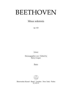 Beethoven, Ludwig van: Missa solemnis op. 123