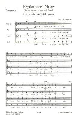 Schweden: Messe Rhythmische E-Dur