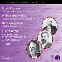 Lassen, Scharwenka & Langgaard: Violin Concertos