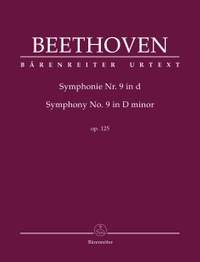 Beethoven, Ludwig van: Symphony no. 9 in D minor op. 125 (Hardback Full Score)
