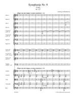 Beethoven, Ludwig van: Symphony no. 9 in D minor op. 125 (Hardback Full Score) Product Image