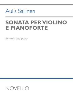 Aulis Sallinen: Sonata per Violino e Pianoforte Op.113
