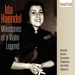 Milestones of a Violin Legend: Ida Haendel, Vol. 10 (Live)
