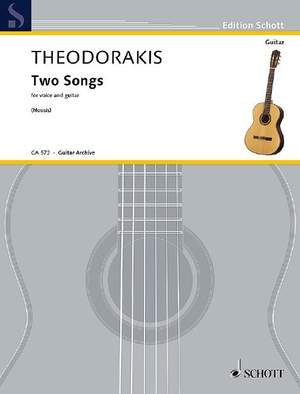 Theodorakis, M: Two Songs