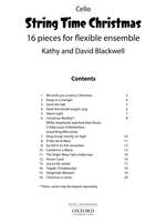 String Time Christmas: Cello Book Product Image