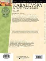 Kabalevsky: 24 Pieces for Children, Opus 39 Product Image