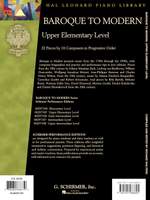 Baroque to Modern: Upper Elementary Level Product Image