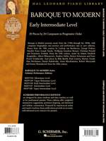 Baroque to Modern: Early Intermediate Level Product Image