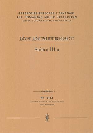 Dumitrescu, Ion: Suita a III-a