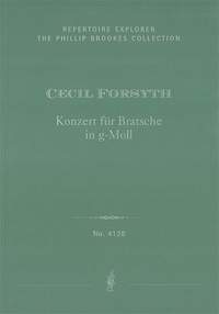 Forsyth, Cecil: Viola Concerto in G minor