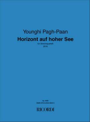 Younghi Pagh-Paan: Horizont auf hoher See