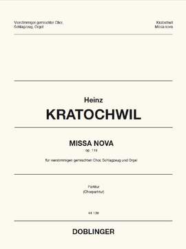 Kratochwil, H: Missa nova op. 118