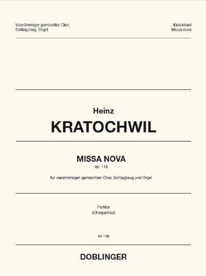 Kratochwil, H: Missa nova op. 118